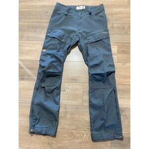 Fjallraven Keb Trousers Men’s US 30-31 Regular Blue G1000 Hiking Cargo Outdoor